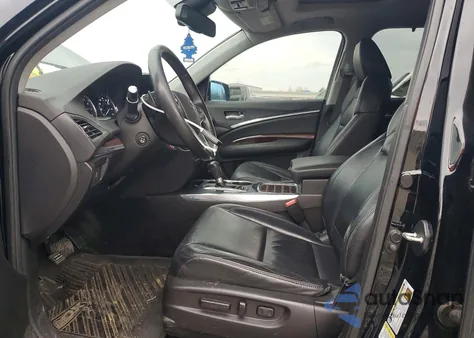 2015 Acura Mdx Technology z USA, uszkodzony, nr VIN 5FRYD4H60FB002301